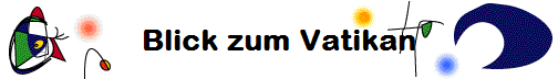 Blick zum Vatikan