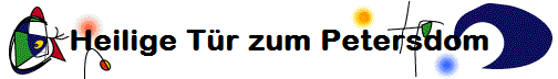 Heilige Tr zum Petersdom