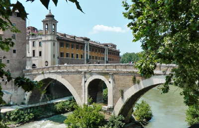 Brcke zur Tiberinsel